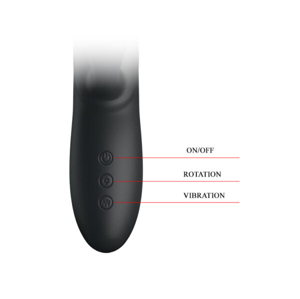 PRETTY LOVE   COLIN, USB, 7 vibration, 4 rotation - obrazek 5