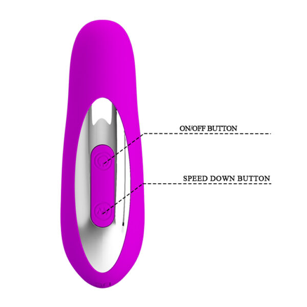 PRETTY LOVE  Piper, 12 vibration functions 12 pulse wave settings - obrazek 5