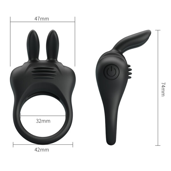 PRETTY LOVE   DAVION, Silicone Vibration - obrazek 5