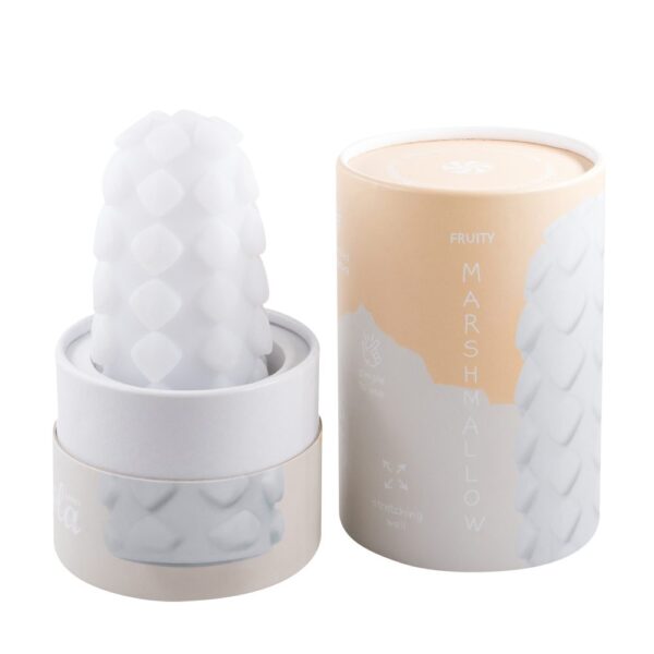 Masturbator Marshmallow Maxi Fruity White - obrazek 6