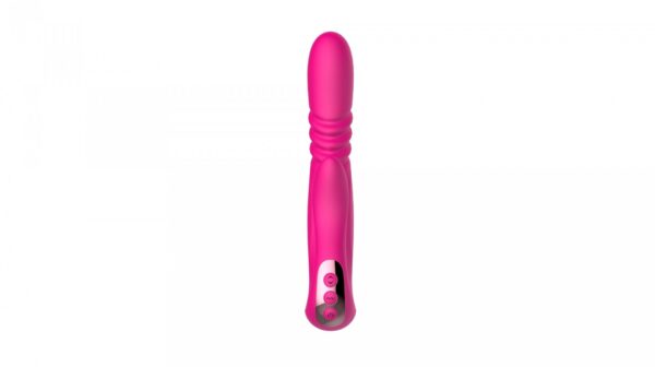 Deluxe Twirling Vibrating Thruster RED - obrazek 6