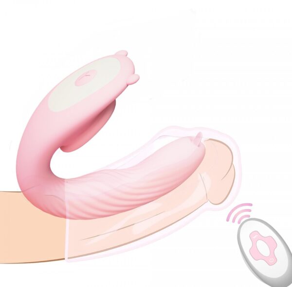 Remote Wearable Tongue licking Vibrator - obrazek 6