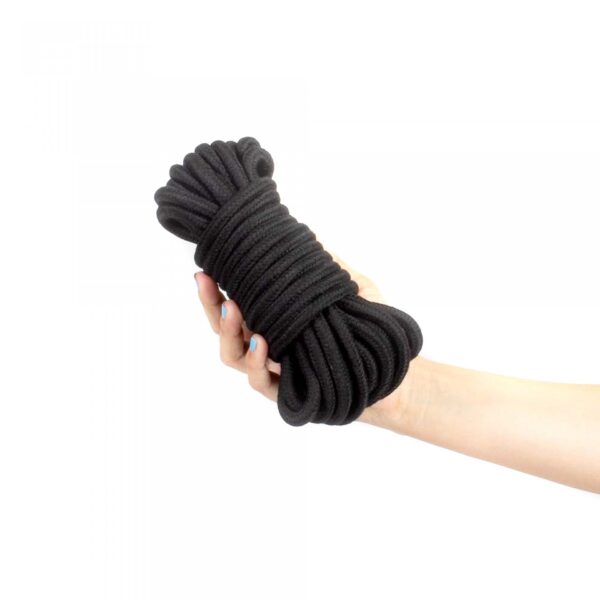 Wiązania Black Bondage Rope BDSM - obrazek 6