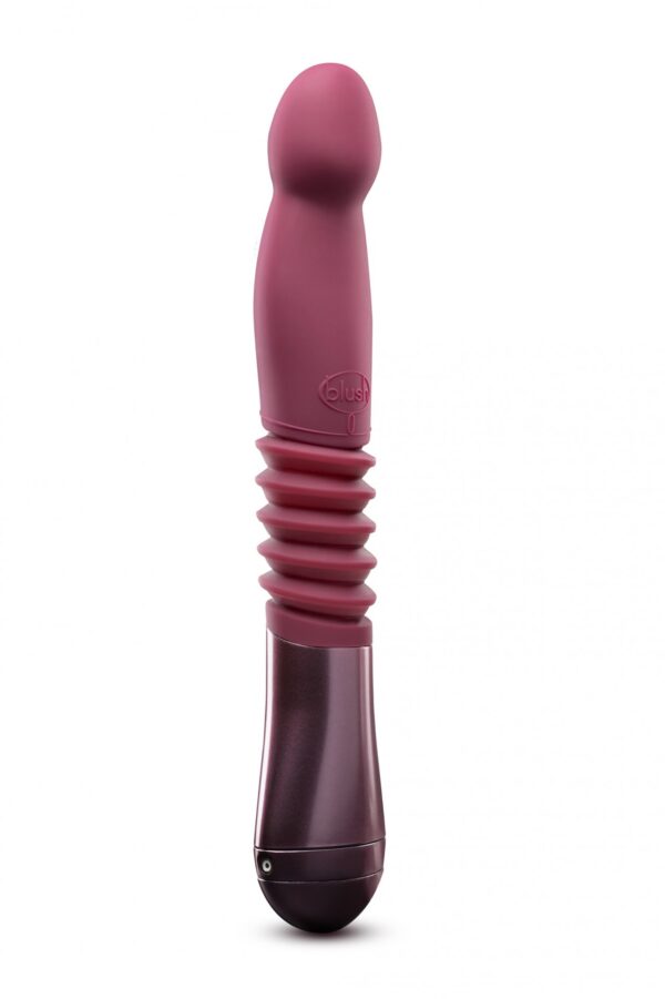 TEMPTASIA TRIXIE THRUSTING DILDO WINE - obrazek 6