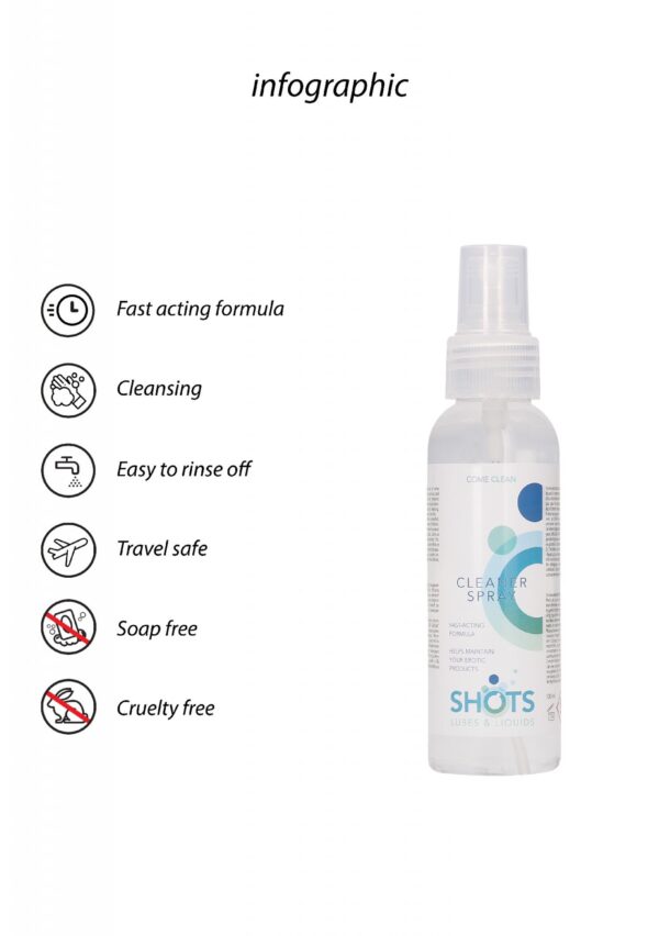 Shots   Cleaner Spray   100 ml - obrazek 6