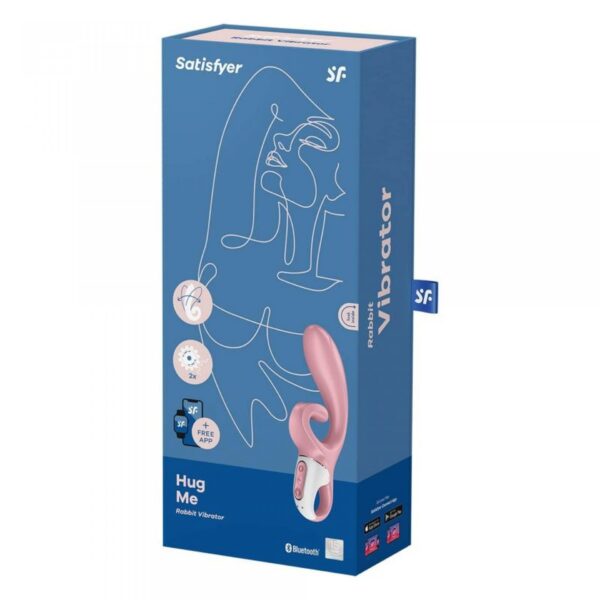 Wibrator Hug Me Connect App (Pink) - obrazek 6