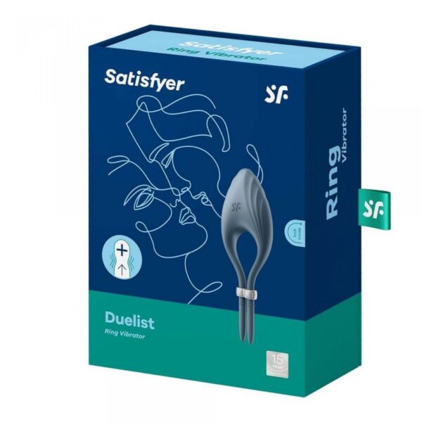 Pierścień Duelist Ring Vibrator (Dark blue) - obrazek 6