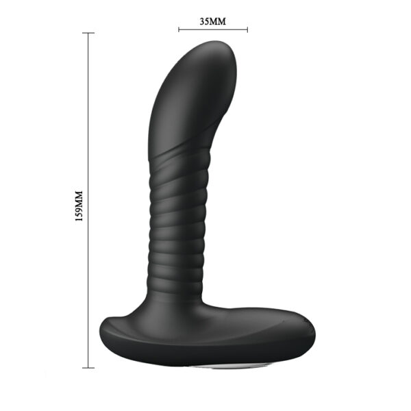 PRETTY LOVE   PROSTATE MASSAGER, USB 3 rot; 12 vibr. - obrazek 4