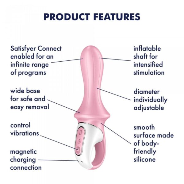 Air Pump Booty 5 Connect App red - obrazek 6