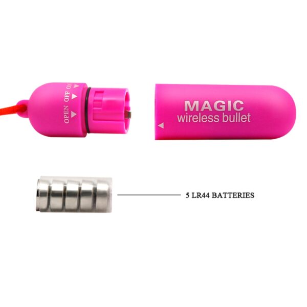 BAILE  Magic wireless bullet Vibration - obrazek 6