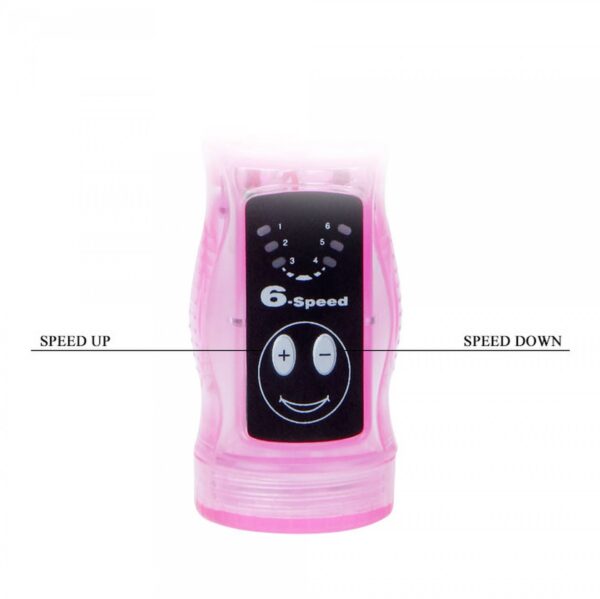 BAILE  INTIMATE TEASE, 6 vibration functions Bendable - obrazek 6