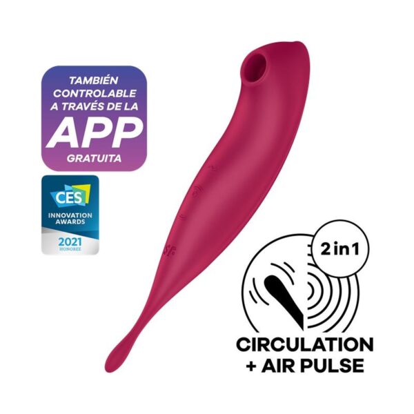 Twirling Pro Connect App dark red - obrazek 6