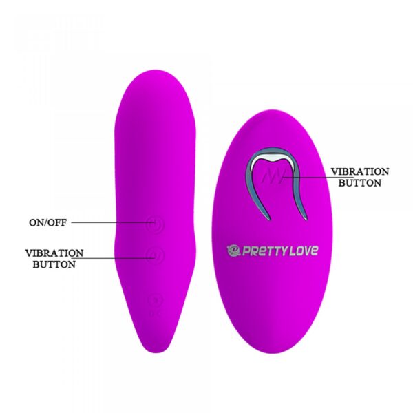 PRETTY LOVE   12 vibration functions Wireless remote control - obrazek 6