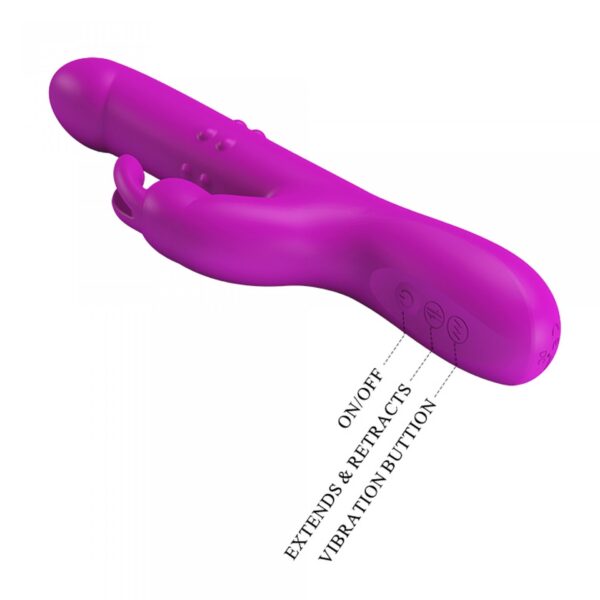 PRETTY LOVE   Reese, 12 vibration functions 4 rotation functions 4 thrusting settings - obrazek 6