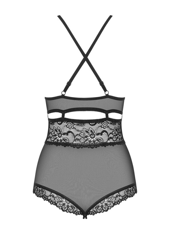 Bielizna 838 TED 1 body otwarte czarne  S/M - obrazek 6