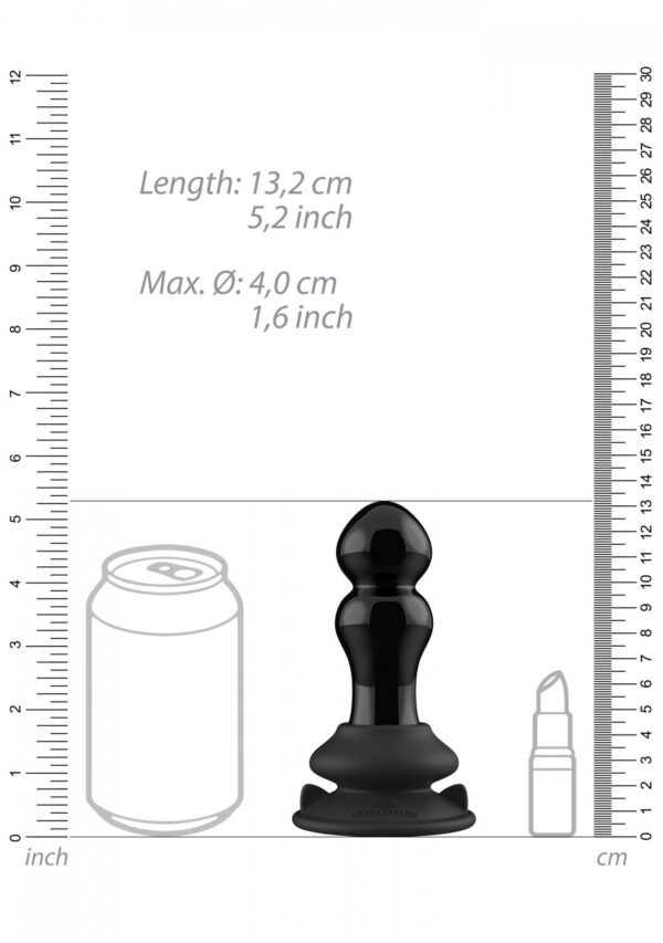 Rimly   With Suction Cup and Remote   10 Speed   Black - obrazek 6