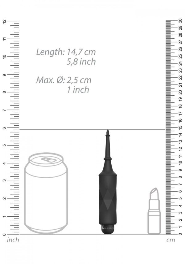 Circe   ABS Bullet With Sleeve   10 Speeds   Black - obrazek 6