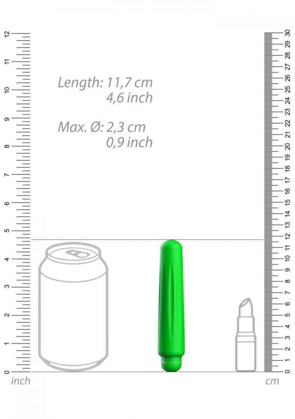 Delia   ABS Bullet With Sleeve   10 Speeds   Green - obrazek 6