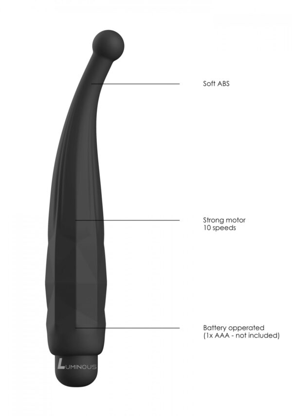 Lyra   ABS Bullet With Sleeve   10 Speeds   Black - obrazek 6