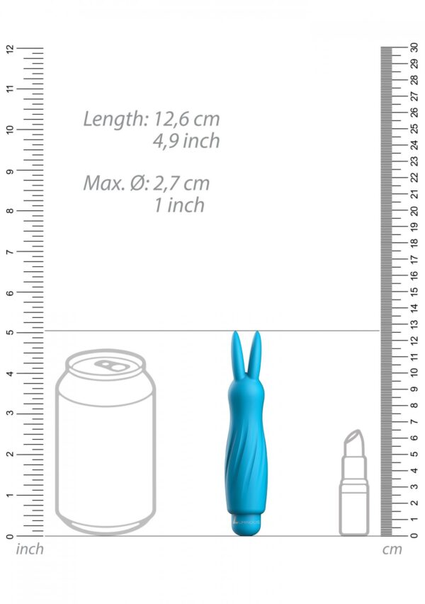 Sofia   ABS Bullet With Sleeve   10 Speeds   Turqiose - obrazek 6