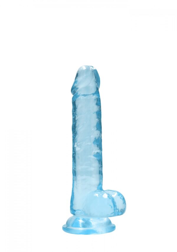 Realistic Dildo with Balls   7/ 19 cm - obrazek 6