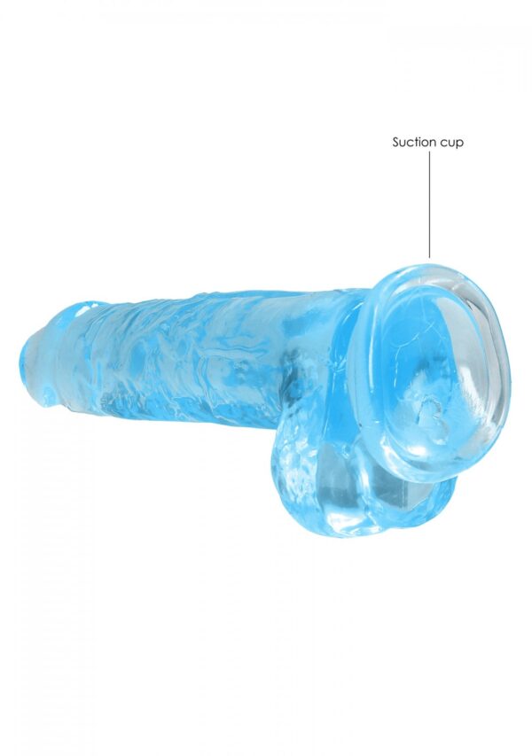 Realistic Dildo with Balls   8/ 21 cm - obrazek 6