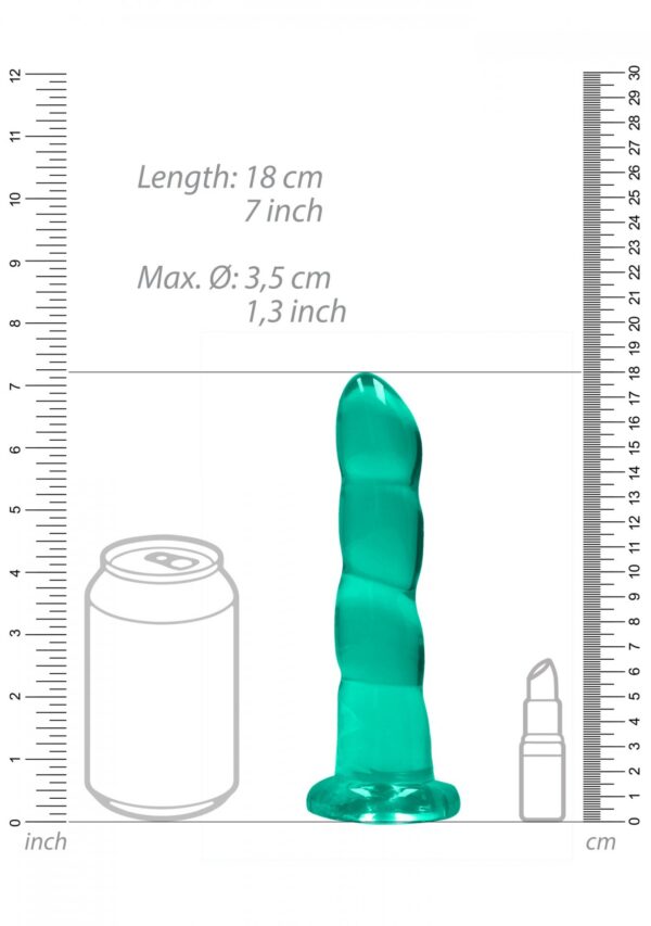 Non Realistic Dildo with Suction Cup   7/ 17 cm - obrazek 6
