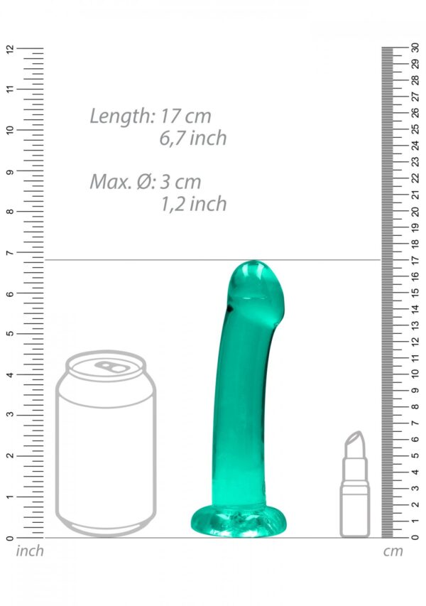 Non Realistic Dildo with Suction Cup   6,7/ 17 cm - obrazek 6