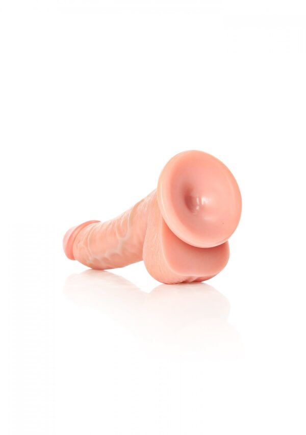 Curved Realistic Dildo  Balls  Suction Cup   6/ 15,5 cm - obrazek 6