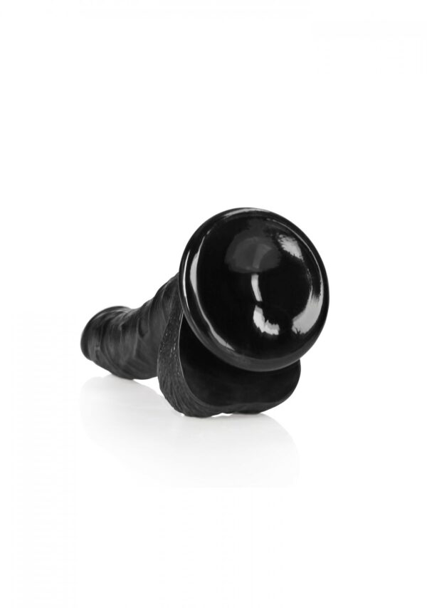 Curved Realistic Dildo  Balls  Suction Cup   7/ 18 cm - obrazek 6