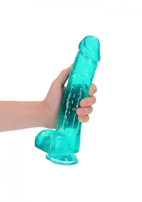 Realistic Dildo with Balls   10/ 25,4 cm - obrazek 6
