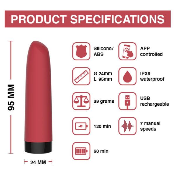 Magic Motion   Awaken App Controlled Mini Vibrator - obrazek 6