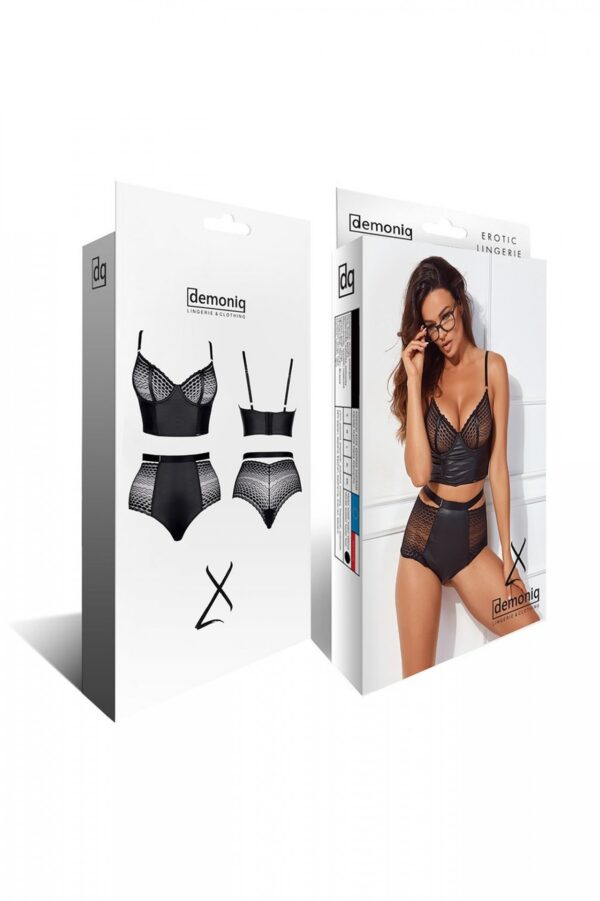 Bielizna YESSENIA001 BLACK M - obrazek 6