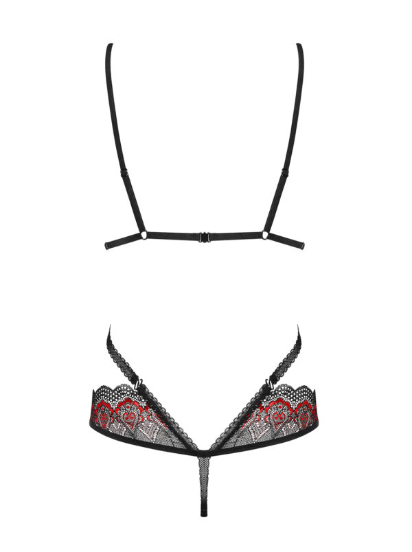 Bielizna Megies body czarne  S/M - obrazek 6