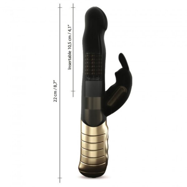 BABY RABBIT BLACK & GOLD 2.0   RECHARGEABLE - obrazek 6