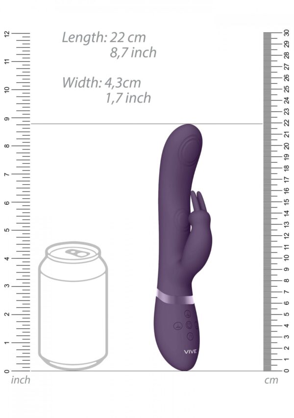 May   Pulse Wave & C spot & G Spot Rabbit   Purple - obrazek 6