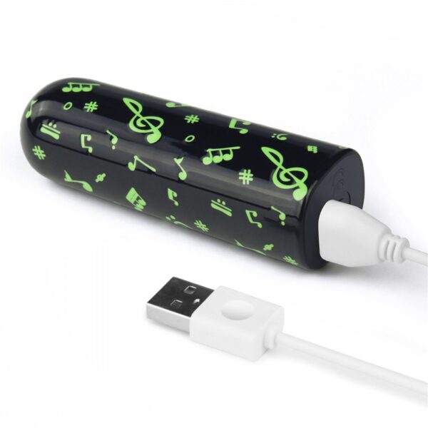 Rechargeable Glow in the dark Music Massager - obrazek 6