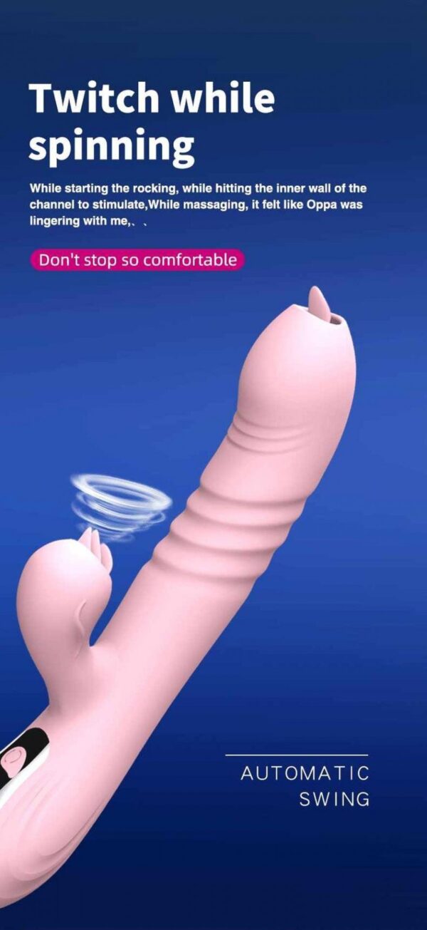 Wibrator Fairy USB 3 functions of thrusting / 20 vibrations - obrazek 6