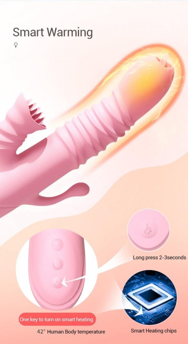Wibrator Ada USB  Pink - obrazek 6