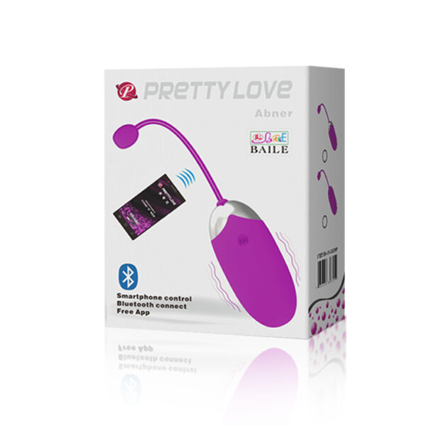 PRETTY LOVE   ABNER EGG 12 function vibrations USB, APP - obrazek 6