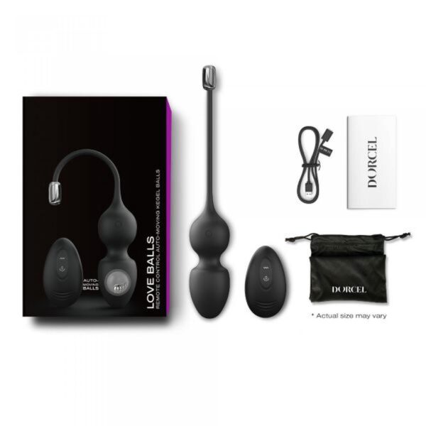 DORCEL LOVE BALLS BLACK - obrazek 6