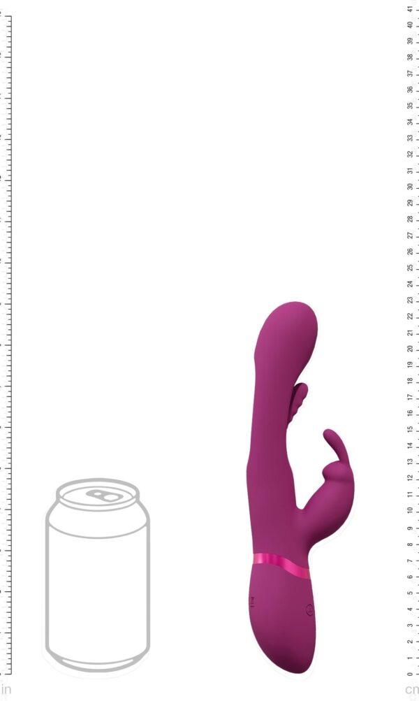 Mika   Triple Rabbit with G Spot Flapping   Pink - obrazek 6