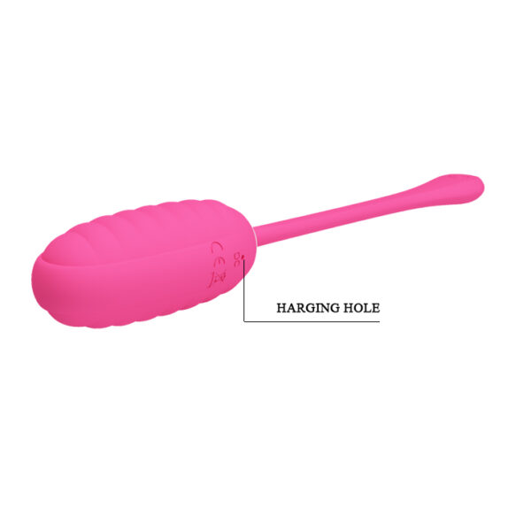 PRETTY LOVE   KIRK EGG Pink 12 function vibrations - obrazek 6