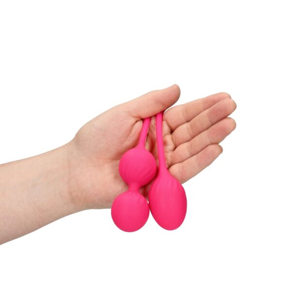 2 Piece Thumping Kegel Ball Set   Wild Strawberry - obrazek 6