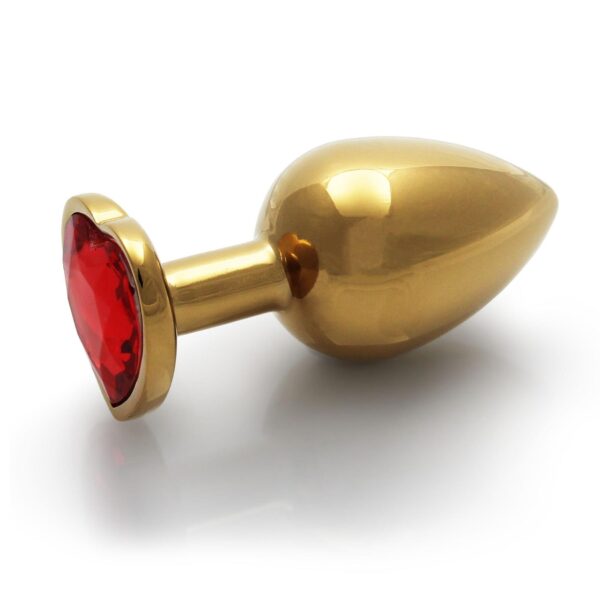 Heart Gem Butt Plug   Large - obrazek 6