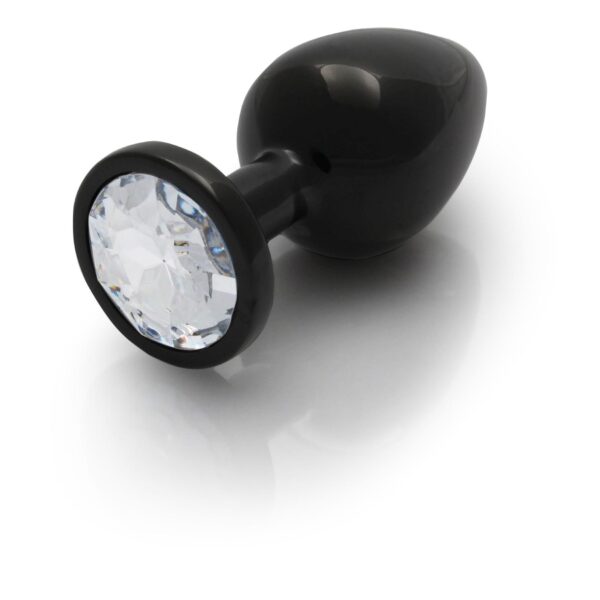 Round Gem Butt Plug   Large - obrazek 6