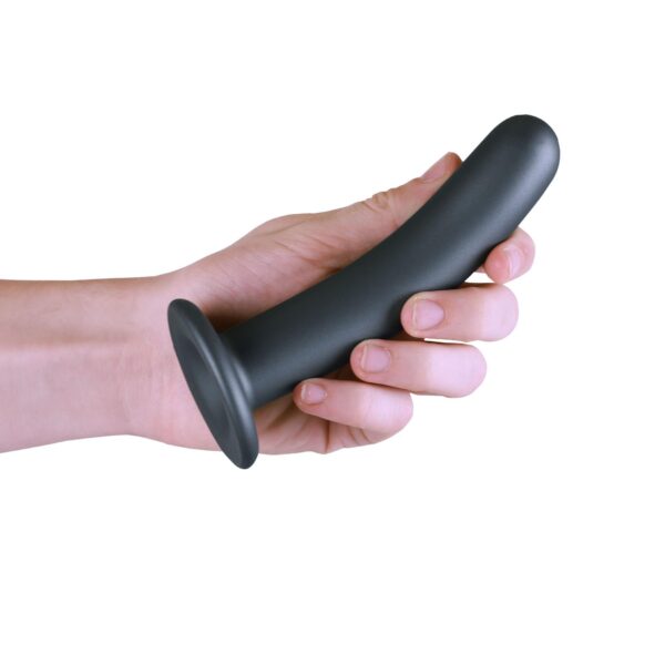 Smooth Silicone G Spot Dildo   6 / 14,5 cm - obrazek 6