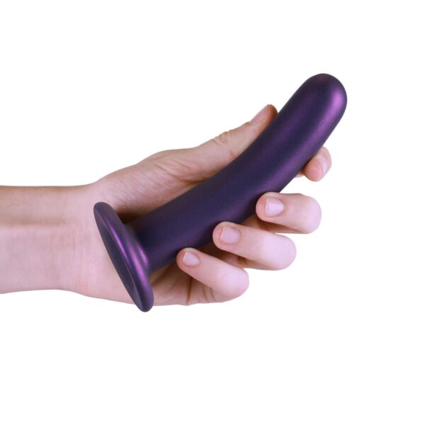 Smooth Silicone G Spot Dildo   6 / 14,5 cm - obrazek 6