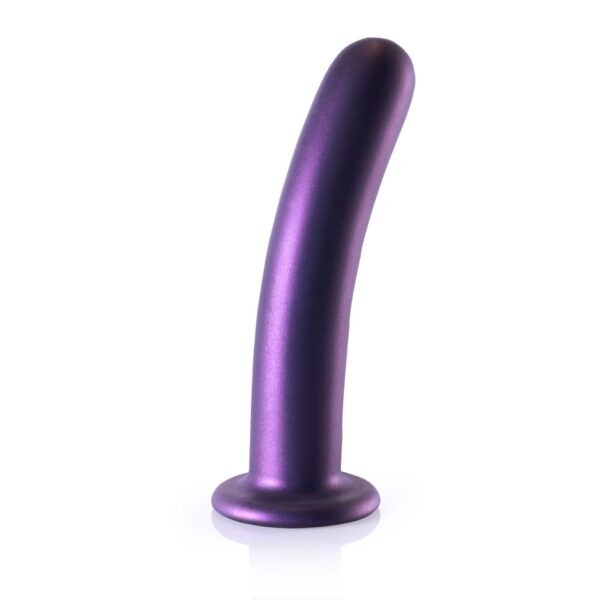 Smooth Silicone G Spot Dildo   7 / 17 cm - obrazek 6