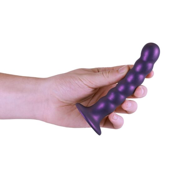 Beaded Silicone G Spot Dildo   5 / 13 cm - obrazek 6